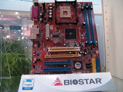 Плата компании Biostar 