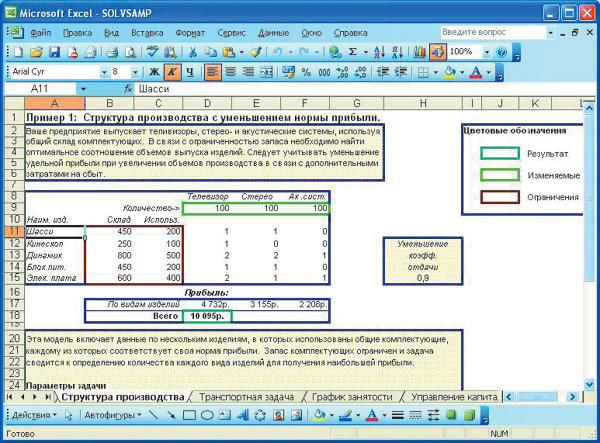 Рис. 5. Microsoft Excel 2003