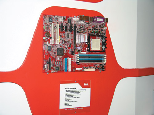 Материнская плата TUL AX480A-GF с чипсетом ATI Radeon XPRESS 200P (северный мост RS 480, южный мост SB400)