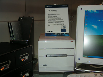 Модель XPC SD11G5 с процессором Intel Pentium M