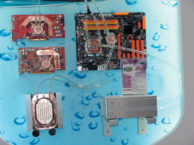 Внешняя система жидкостного охлаждения Cooler Master RL-HVC-E8U1/E8U2