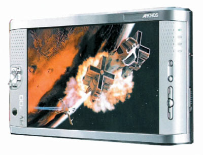 Archos AV700 — портативный медиаплеер с 7-дюймовым экраном формата 16:9