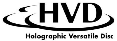 Логотип формата Holographic Versatile Disc (HVD)