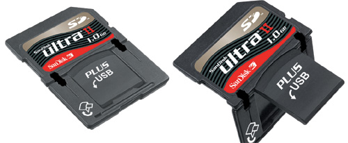 SanDisk Ultra II Plus — SD-карты с интегрированным контроллером и разъемом USB