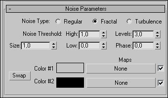 Рис. 15. Параметры настройки свитка Noise Parameters