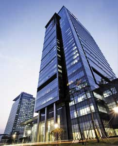 Новое здание исследовательского центра штаб-квартиры Samsung Electronics