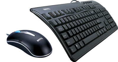 Новые клавиатура и мышь от компании BenQ