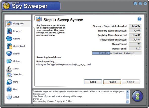 Webroot Spy Sweeper 4.5