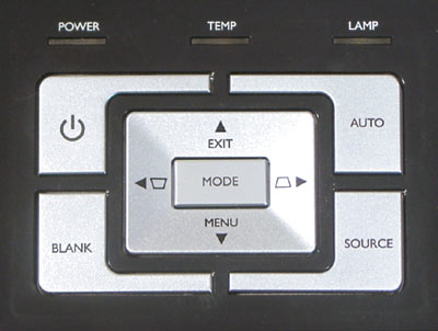 Панель управления проектора BenQ MP610