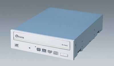 Plextor PX-760A — привод, позволяющий записывать DVD±R на скорости 18х