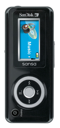 Портативный медиаплеер Sansa c100 —  прямой конкурент iPod Nano