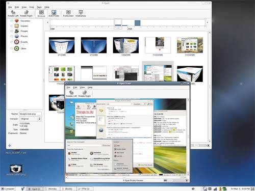 Интерфейс SUSE Linux Enterprise Desktop 10
