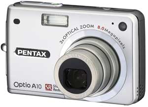 Pentax Optio A10 — представитель 8-мегапиксельных компактных фотоаппаратов