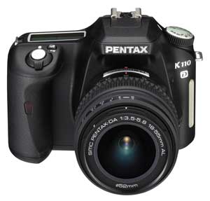 Цены на цифровые зеркальные фотоаппараты начального уровня быстро снижаются: Pentax планирует продавать модель K110D в комплекте с зум-объективом (18-55 мм) всего за 600 долл.