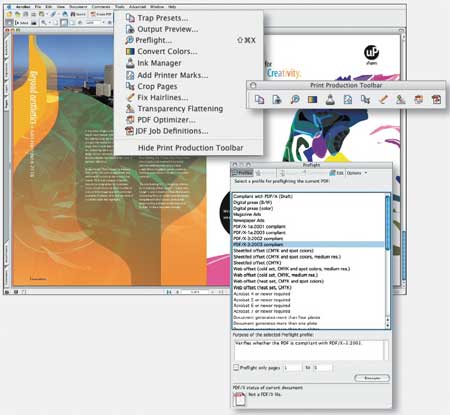 Создание PDF-документа в Adobe Acrobat