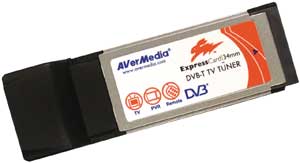 Цифровой ТВ-тюнер для ноутбука AVerTV DVB-H ExpressCard (E569)