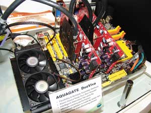 Система жидкостного охлаждения Cooler Master Aquagate DuoViva для графического процессора