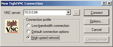 Подключение к удаленному ПК с использованием утилиты TightVNC for Windows 1.3.8