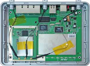 Маршрутизатор ASUS WL-500W: внутренний вид