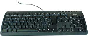 Клавиатура BENQ A500C до начала тестирования