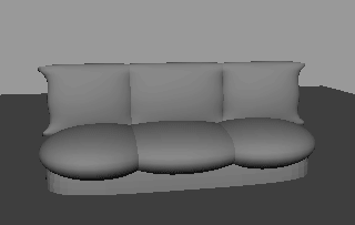 Рис. 22. Исходная модель дивана 