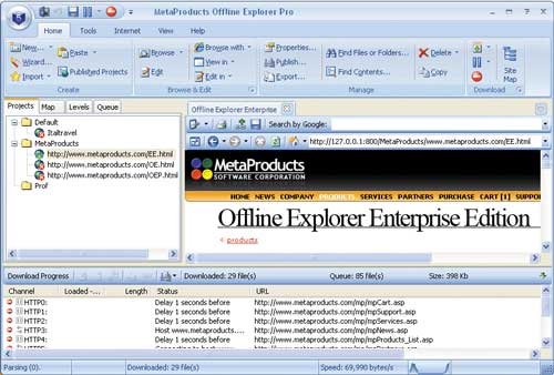 Offline Explorer 6.0