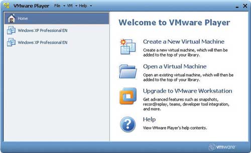 VMware Player 4.0