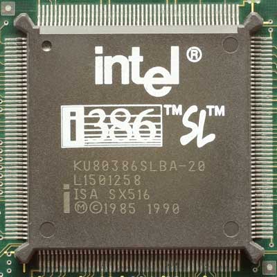 Процессор Intel 386