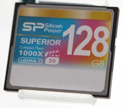 Карта памяти Silicon Power CompactFlash Superior 1000Х