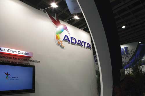 Стенд компании ADATA
