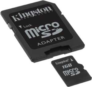 Kingston SDHC емкостью 4 Гбайт