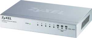 ES-108A, восьмипортовый коммутатор Fast Ethernet с тремя приоритетными портами