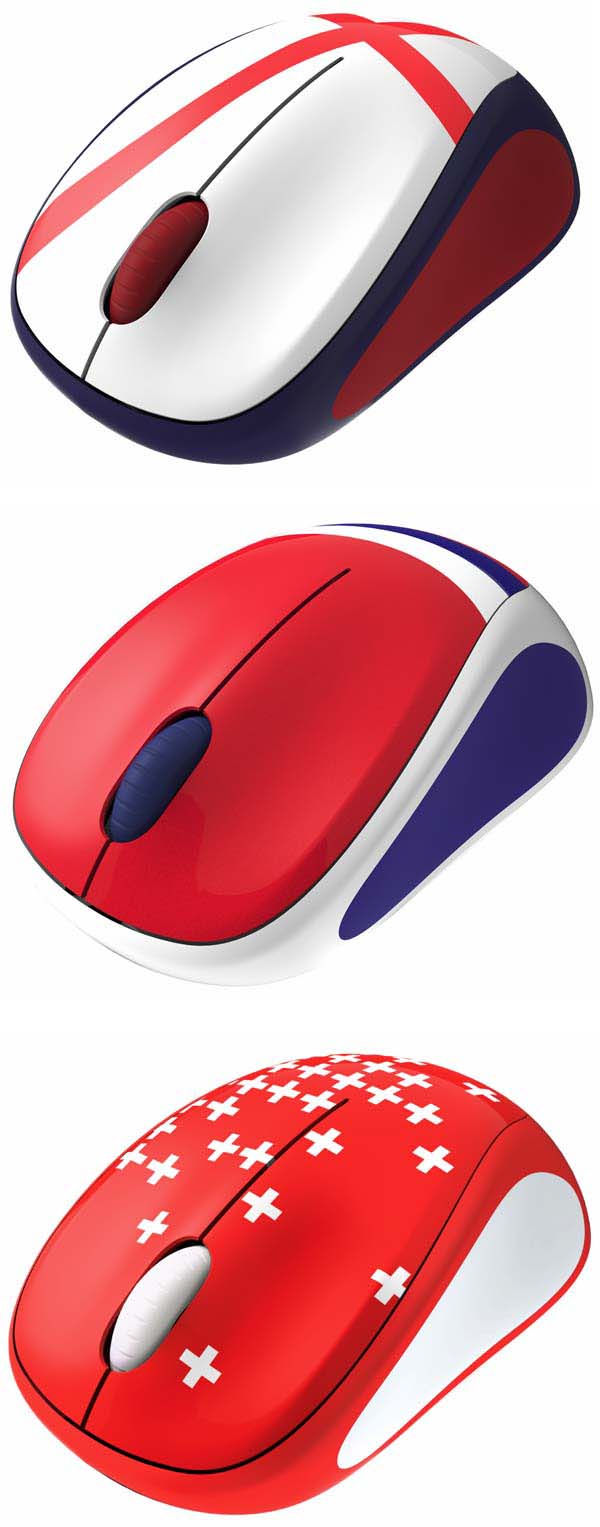 Logitech выпустила 14 вариантов мыши Wireless Mouse M235 для болельщиков