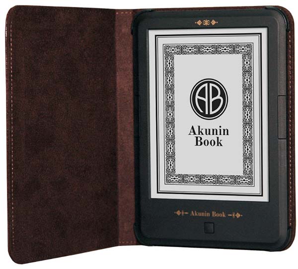 Ридер ONYX Akunin Book адресован поклонникам творчества Бориса Акунина