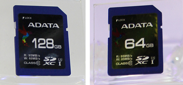 Карты памяти SDXC UHS-I Speed Class 3 (U3)  серий XPG  и Premier  Pro