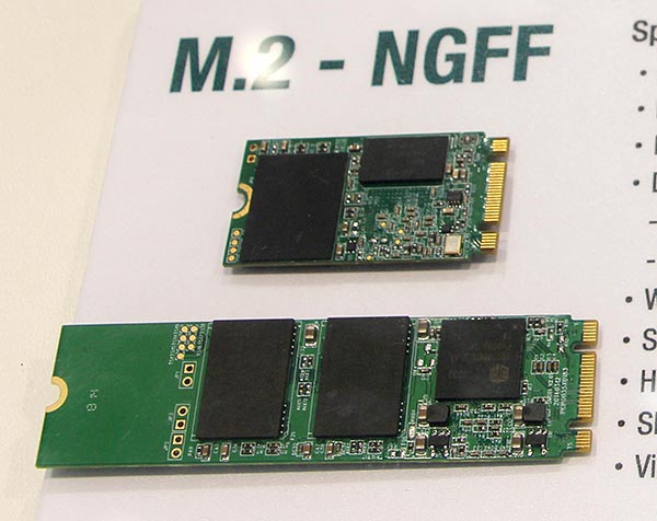 SSD-накопители, выполненные в виде плат M.2