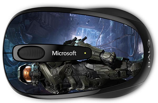 Microsoft Wireless Mobile Mouse 3500 Halo Limited Edition: The Master Chief