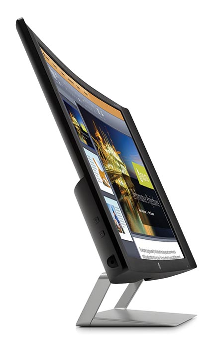 27-дюймовый монитор HP EliteDisplay S270c — первая модель в линейке компании, оборудованная экраном изогнутой формы