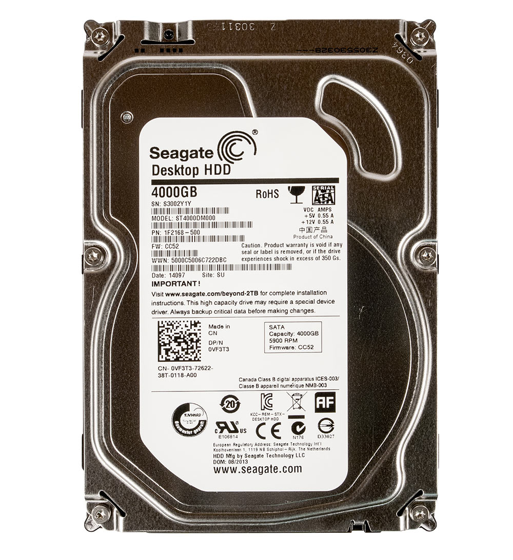 ST4000DM000 (Seagate Desktop HDD)