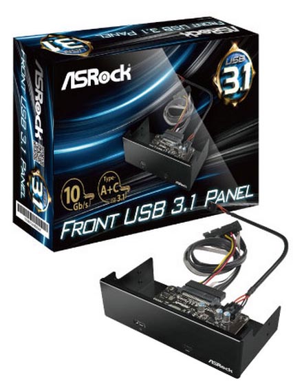 ASRock Front USB 3.1 Panel