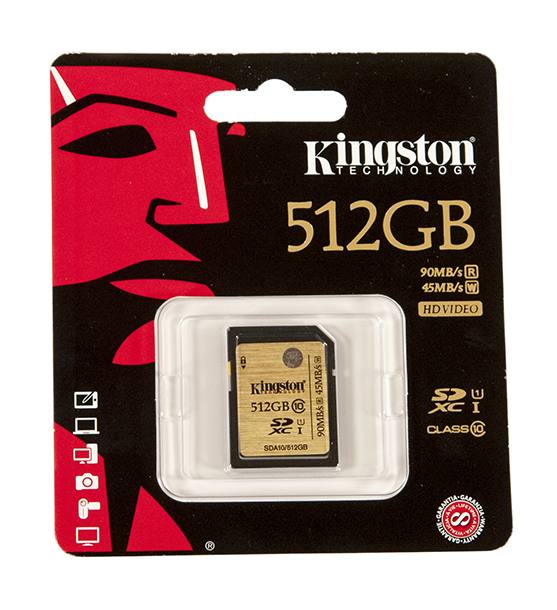 карта памяти Kingston SDA10/512gb