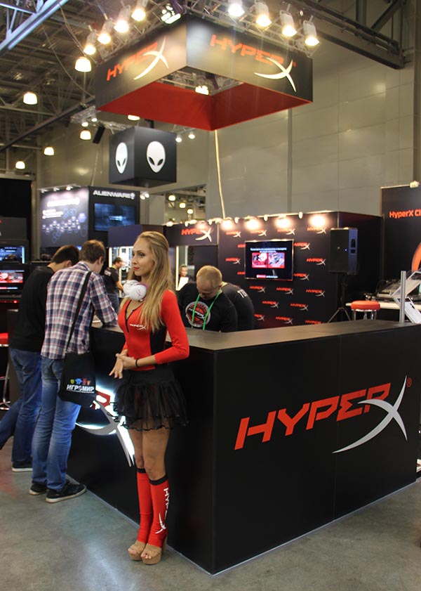 Стенд компании HyperX