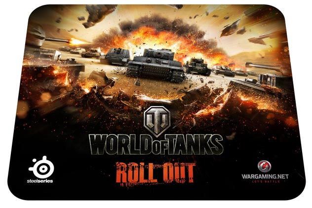 Игровая поверхность SteelSeries QcK World of Tanks Tiger Edition