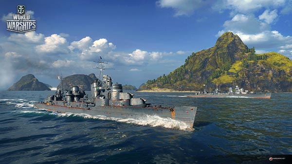 Скриншоты из игры World of Warships