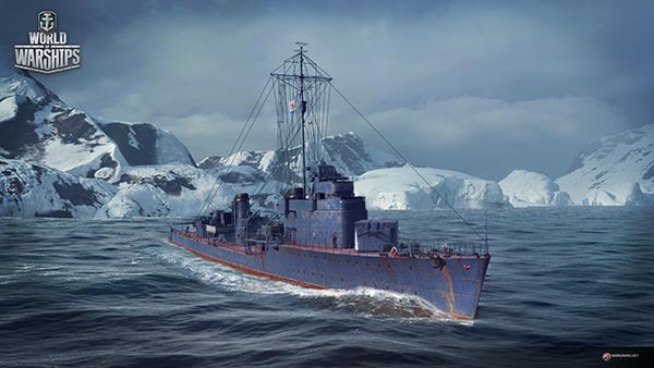 Скриншоты из игры World of Warships