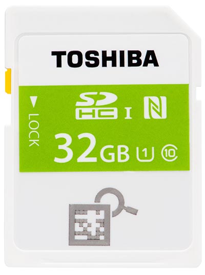 Toshiba NFC SDHC UHS-I