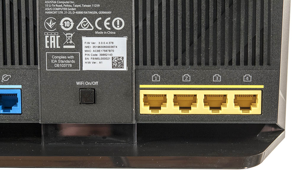 ASUS 4G-AC55U с поддержкой сетей 4G Беспроводной роутер