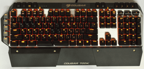 Игровая клавиатура Cougar 700K Cherry MX