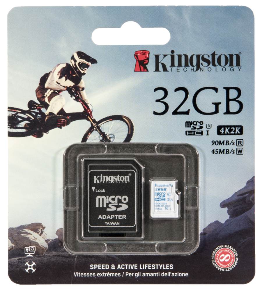 Kingston microSD Action Camera UHS-I U3