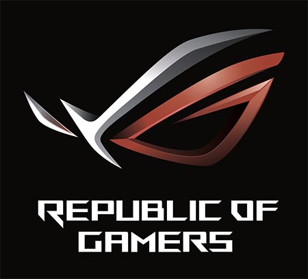 Современный логотип Republic of Gamers, используемый с 2008 года